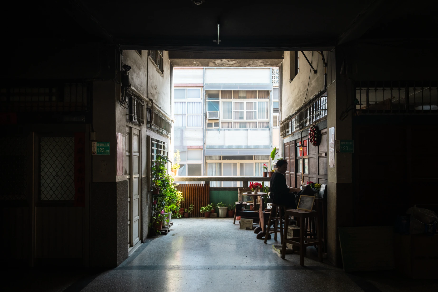 Food stalls and everyday street life at Yongle Market in Tainan.